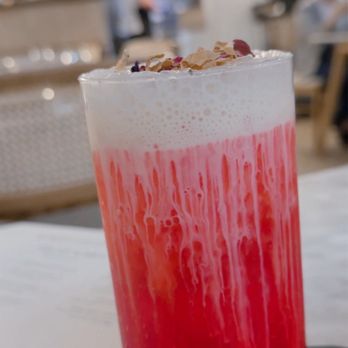 White Elephant - Sparkling Pink Milk - Thai Near Me - Los Angeles, California White Elephant - Sparkling Pink Milk - Thai Near Me - Los Angeles, California