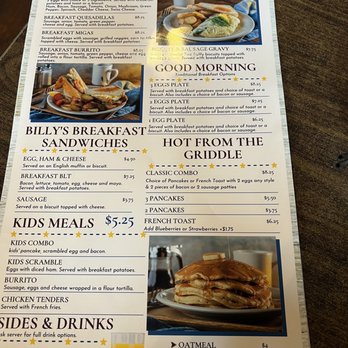 Billy's Grille & Bar - Menu - American Near Me - Bryan, Texas Billy's Grille & Bar - Menu - American Near Me - Bryan, Texas