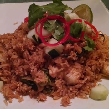 DD Thai Cuisine - Tom Yum Fried Rice Delicious, and a little spicy! - Thai Near Me - Rochelle Park, New Jersey