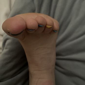Select Nail House - Hello calluses and nail skin painted on - Nail Salons Near Me - Seal Beach, California
