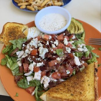 Jenn's Cafe - My Cobb salad, tasty and lots of delicious bacon. - Breakfast & Brunch Near Me - Oroville, California Jenn's Cafe - My Cobb salad, tasty and lots of delicious bacon. - Breakfast & Brunch Near Me - Oroville, California
