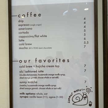 Offbeat Coffee - Menu - Coffee & Tea Near Me - Sacramento, California