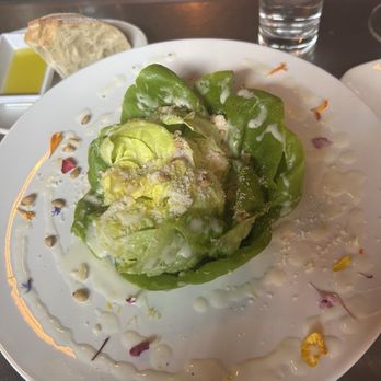 Belotti Ristorante E Bottega - Lattuga salad split in half for us - Italian Near Me - Oakland, California Belotti Ristorante E Bottega - Lattuga salad split in half for us - Italian Near Me - Oakland, California