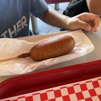 Volcano Burgers - Corn dog - Burgers Near Me - Los Alamitos, California Volcano Burgers - Corn dog - Burgers Near Me - Los Alamitos, California