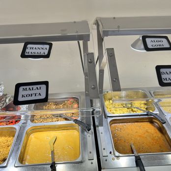 New India Palace - Buffet Table - Indian Near Me - Canoga Park, California