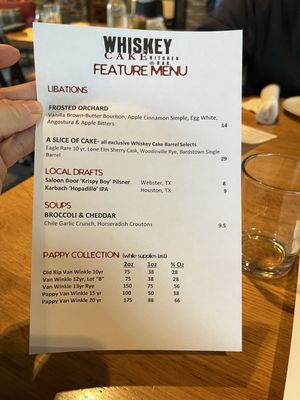 Menu photo 3 Whiskey Cake Kitchen & Bar Friendswood, TX
