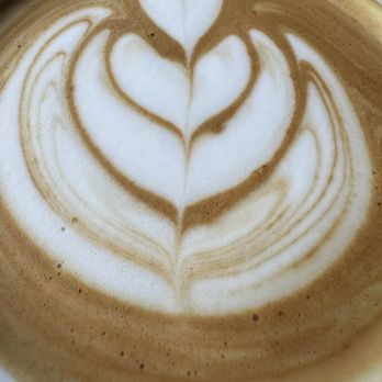 Soraya Cafe - Started the morning with the pistachio cream latte - Coffee & Tea Near Me - Ormond Beach, Florida
