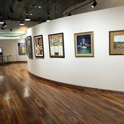 The Eddie G. Robinson Museum - 8/25/18. Saturday. Museum interior. On campus for the 4th Annual Eddie Robinson Classic High School Football Jamboree.