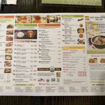BCD Tofu House - Menu (05/2026) - Korean Near Me - New York, New York BCD Tofu House - Menu (05/2026) - Korean Near Me - New York, New York