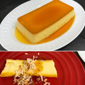 Via45 - flan w/toasted coconut - Personal Chefs Near Me