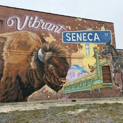 Vibrant Seneca Public Art Mural