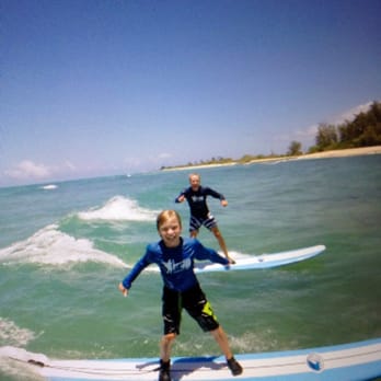 Surf HNL - Brothers catching the same wave... too fun!! - Paddleboarding Near Me - Kapolei, Hawaii Surf HNL - Brothers catching the same wave... too fun!! - Paddleboarding Near Me - Kapolei, Hawaii