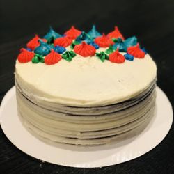 HepburnCakeBake - Spice cake with cream cheese frosting!