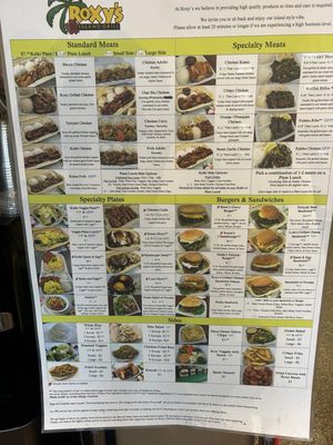 Menu photo 1 Roxy's Island Grill Beaverton, OR Menu photo 1 Roxy's Island Grill Beaverton, OR