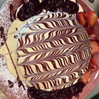 Cafe Kacao - Wild Berry Pancakes - Breakfast & Brunch Near Me - Oklahoma City, Oklahoma