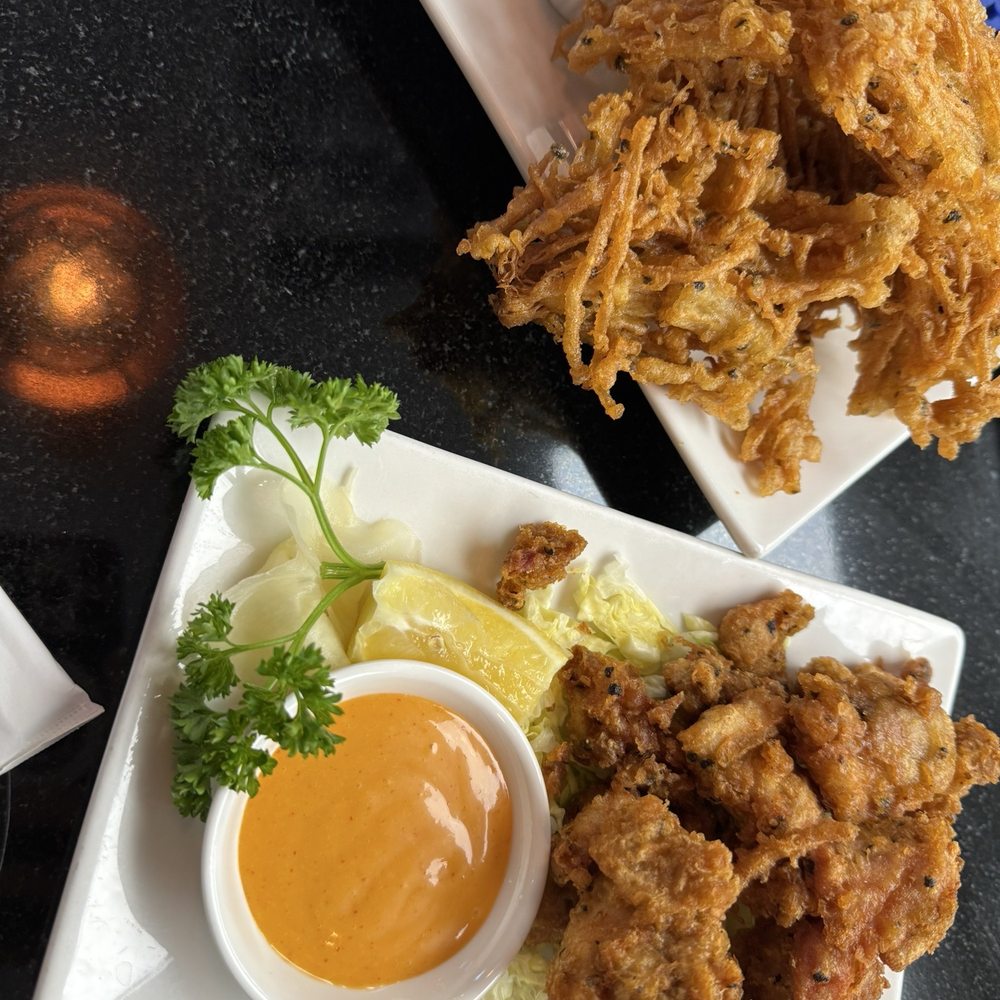 Fried enoki~