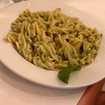 Il Pastaio - Fusilli in pesto cream sauce - Italian Near Me - Boulder, Colorado Il Pastaio - Fusilli in pesto cream sauce - Italian Near Me - Boulder, Colorado