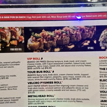 Rock N Roll Sushi - SEE ITS N RED...VIP ROLL - Sushi Bars Near Me - Locust Grove, Georgia Rock N Roll Sushi - SEE ITS N RED...VIP ROLL - Sushi Bars Near Me - Locust Grove, Georgia