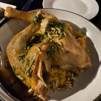 Hudson Table - Hoboken - Chicken with salsa verde. - Cooking Schools Near Me - Hoboken, New Jersey