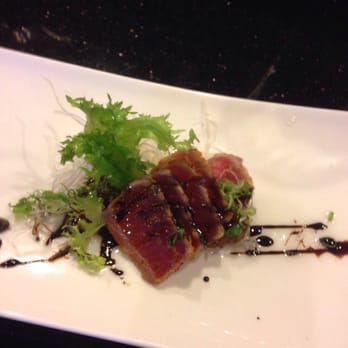 Ang's Sushi Bistro - Seared Ahi w/ cajun spices & balsamic reduction.. Delicious! - Japanese Near Me - Chesapeake, Virginia Ang's Sushi Bistro - Seared Ahi w/ cajun spices & balsamic reduction.. Delicious! - Japanese Near Me - Chesapeake, Virginia