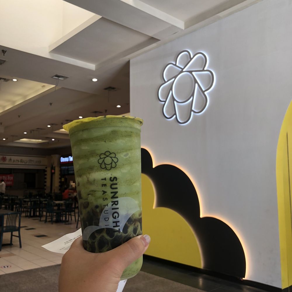 Sunright Tea Studio - Arcadia - Matcha frosty with red bean, no red bean, add brown sugar boba - Bubble Tea Near Me - Arcadia, California Sunright Tea Studio - Arcadia - Matcha frosty with red bean, no red bean, add brown sugar boba - Bubble Tea Near Me - Arcadia, California