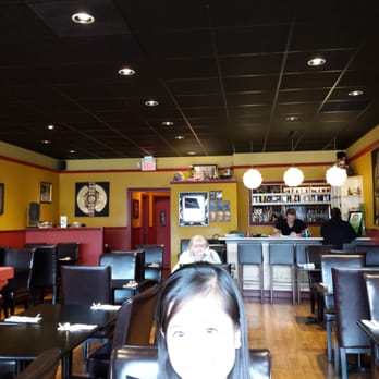Sabhai Thai Restaurant - Beautiful lady to the call decor - Thai Near Me - Sidney, British Columbia