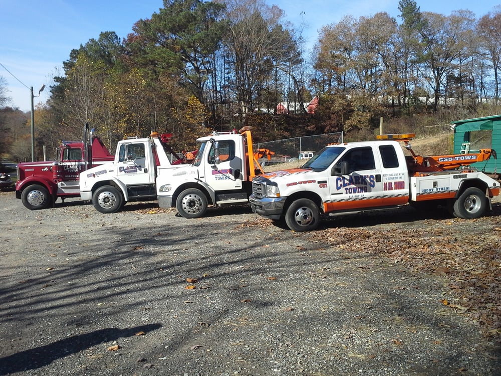 CLARK’S TOWING Updated September 2024 1121 Big Creek Rd, Ellijay
