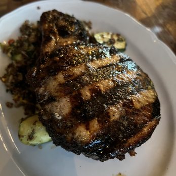 Ida Claire - Pecan Smoked Pork Chop - Southern Near Me - Addison, Texas Ida Claire - Pecan Smoked Pork Chop - Southern Near Me - Addison, Texas