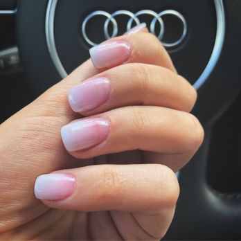 Uptown Nails - "Ombré" acrylic nails - Nail Salons Near Me - Issaquah, Washington