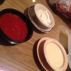 Lapotosina Restaurant - Salsa, cheese, & sour cream