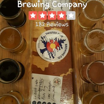 Twisted Pine Brewing Company - Two sets of Flight of Five - Breweries Near Me - Boulder, Colorado Twisted Pine Brewing Company - Two sets of Flight of Five - Breweries Near Me - Boulder, Colorado