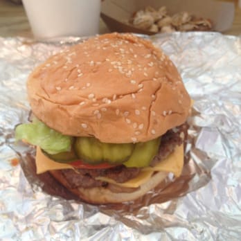 Five Guys - Cheeseburger with everything :) - Burgers Near Me - Fremont, California Five Guys - Cheeseburger with everything :) - Burgers Near Me - Fremont, California