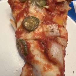 Lots of toppings! Lots of toppings!