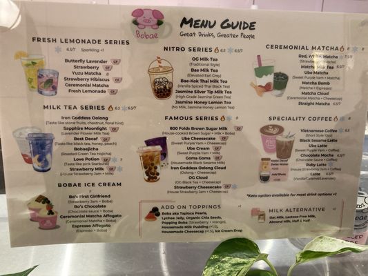 Menu photo 3 Bobae Coffee & Tea Issaquah, WA