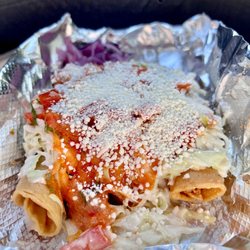 La Guanaquita - Tacos Dorados - Decent overall but wasn't super impressed or anything. Probably wouldn't get these again next time..