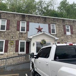 Station House - Rock star parking out front!