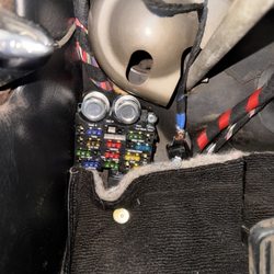 Autoelectric works - Location of fuse box.