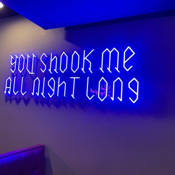 Rock N Roll Sushi - Acdc neon sign - Sushi Bars Near Me - Duluth, Georgia