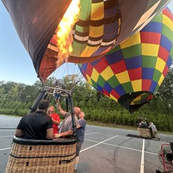 Preparing for lift off