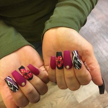 Kevnails - Love floral so much - Nail Salons Near Me - West Hartford, Connecticut