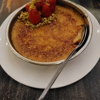Succotash Southern and Creole Kitchen - Crème brûlée - Southern Near Me - Durham, North Carolina