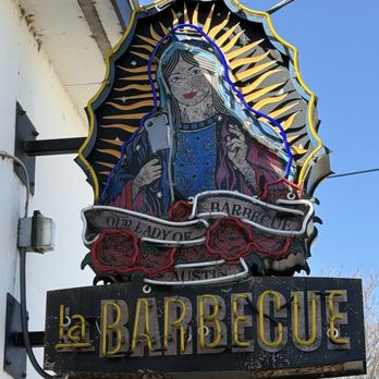 la Barbecue - Street sign. - Barbeque Near Me - Austin, Texas la Barbecue - Street sign. - Barbeque Near Me - Austin, Texas