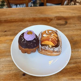 Republique - Ube Mango & Peach Tarte - French Near Me - Los Angeles, California Republique - Ube Mango & Peach Tarte - French Near Me - Los Angeles, California