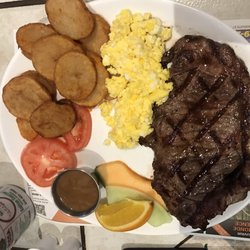 Obodum - Benny with Salmon and Steak and Eggs