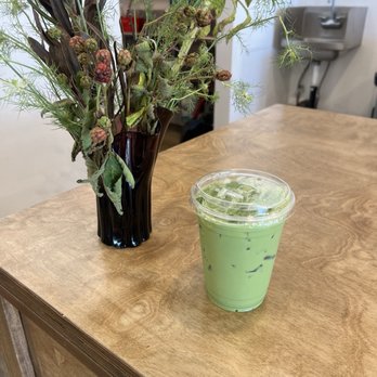 Bums Coffee - vanilla matcha - Coffee & Tea Near Me - Downey, California