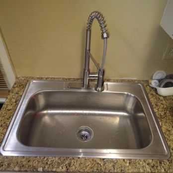 LMK Plumbing - After photo of the sink replacement - Plumbing Near Me - Cincinnati, Ohio