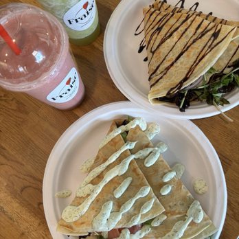 Fraise Cafe - Strawberry mango chia smoothie & mint lemonade - Creperies Near Me - Fullerton, California Fraise Cafe - Strawberry mango chia smoothie & mint lemonade - Creperies Near Me - Fullerton, California