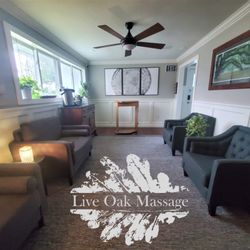 Carrie Pullen, LMT - Live Oak Massage lobby