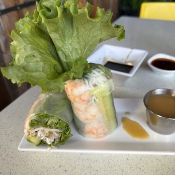 Slanted Rice Vietnamese Bistro - Shrimp and Pork Roll with Peanut Sauce - Vietnamese Near Me - Scottsdale, Arizona Slanted Rice Vietnamese Bistro - Shrimp and Pork Roll with Peanut Sauce - Vietnamese Near Me - Scottsdale, Arizona