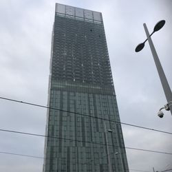 Deansgate-Castlefield Metrolink - Overlooking the Hilton